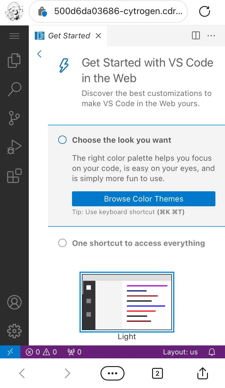 手机上的Visual Studio Code